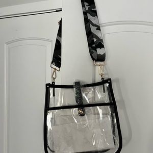 Threaded Pear Clear Stadium Bag